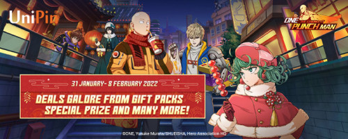 One Punch Man Spring Festival Events! (ID)